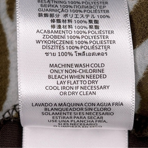 LARGE MICHAEL MICHAEL KORS BROWN ZEBRA PRINT TOP FAUX FUR FRONT - Picture 5 of 13